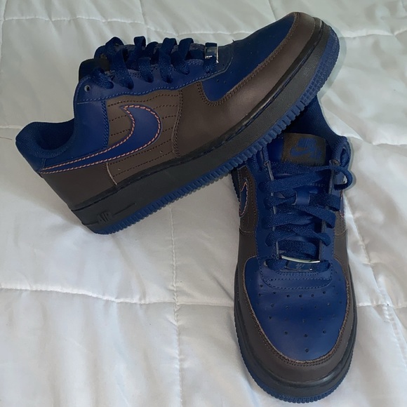 NIKE AIR FORCE 1 LOW Binary Blue / Dark Cinder - Picture 3 of 5